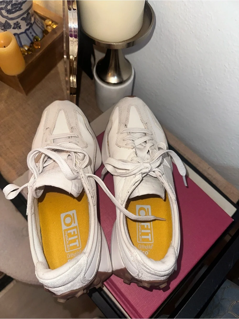 New Balance Women's 327 Sneakers from Finish Line Color Linen